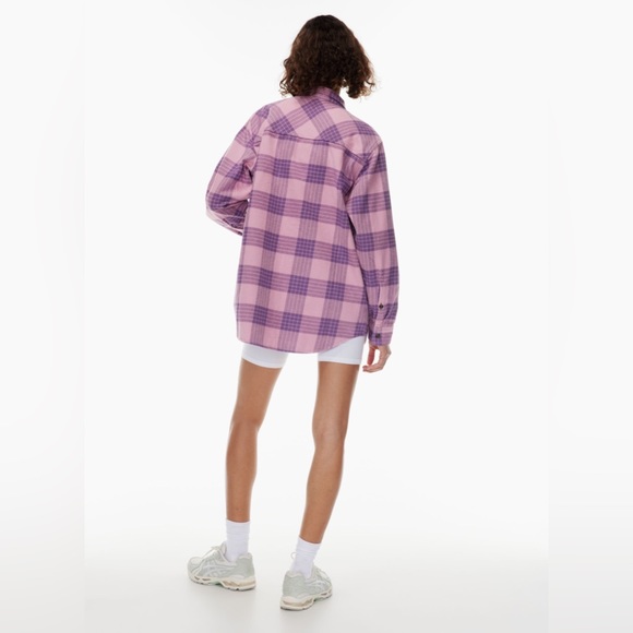 Aritzia tna plaid button up - Picture 3 of 5